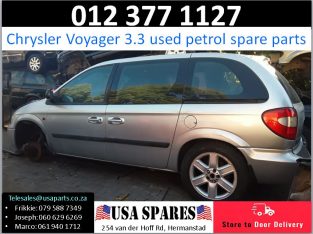 Chrysler Voyager 3.3 2003-07 used petrol spare parts for sale
