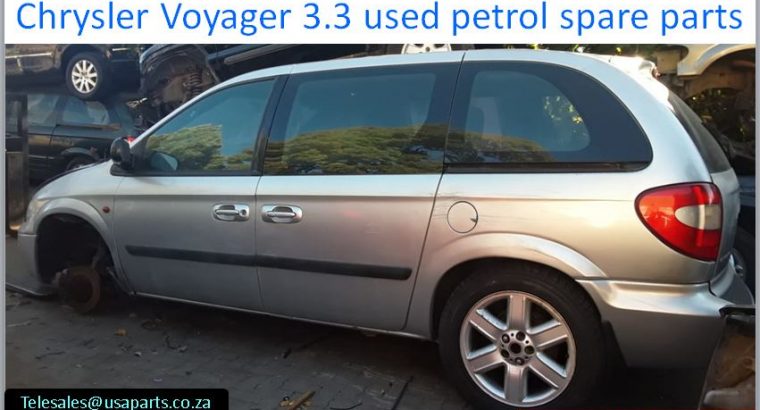 Chrysler Voyager 3.3 2003-07 used petrol spare parts for sale