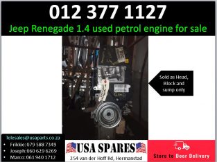 Jeep Renegade 1.4 2012-2021 used petrol engine for sale