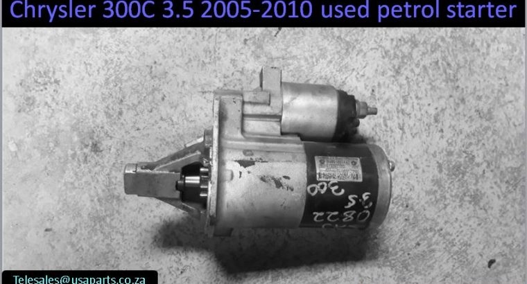 Chrysler 300C 3.5 2005-2010 used petrol starters for sale