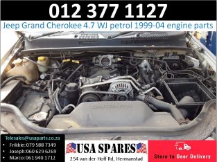 Jeep Grand Cherokee 4.7 WJ 1999-04 used petrol engine parts
