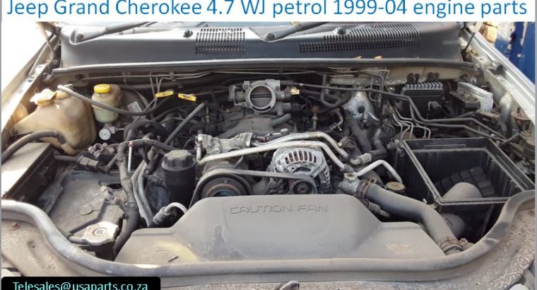 Jeep Grand Cherokee 4.7 WJ 1999-04 used petrol engine parts