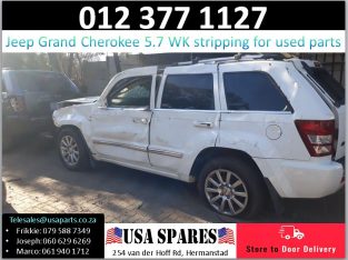 Jeep Grand Cherokee 5.7 Wk 2005-10 stripping for used parts