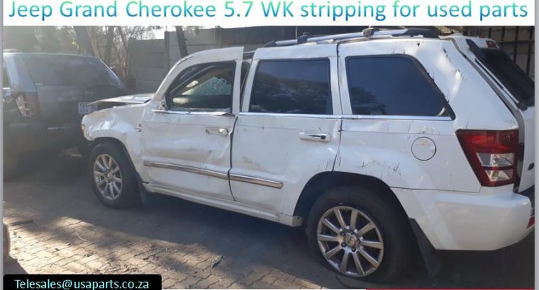 Jeep Grand Cherokee 5.7 Wk 2005-10 stripping for used parts