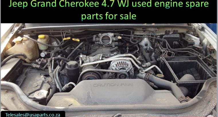 Jeep Grand Cherokee 4.7 WJ 1999-04 used engine spare parts