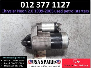 Chrysler Neon 2.0 1999-2005 used petrol starters for sale