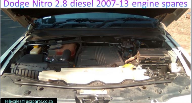 Dodge Nitro 2.8 2007-13 used diesel engine parts for sale
