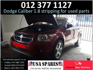 Dodge Caliber 1.8 2007-13 stripping for used parts