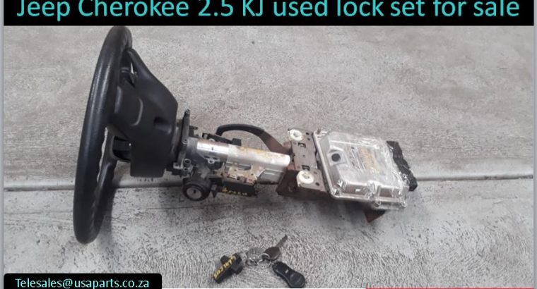 Jeep Cherokee 2.5 KJ 2002-07 used lock set for sale