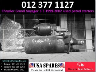 Chrysler Grand Voyager 3.3 1999-2002 used petrol starters
