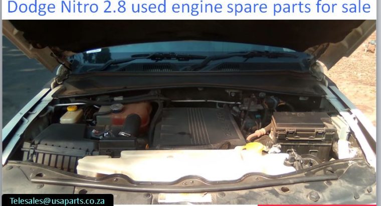 Dodge Nitro 2.8 2007-13 used engine spare parts for sale