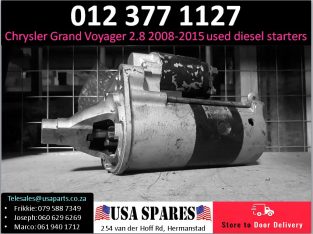 Chrysler Grand Voyager 2.8 2008-2015 used diesel starters