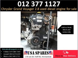 Chrysler Grand Voyager 2.8 2008-15 used diesel engine for sale