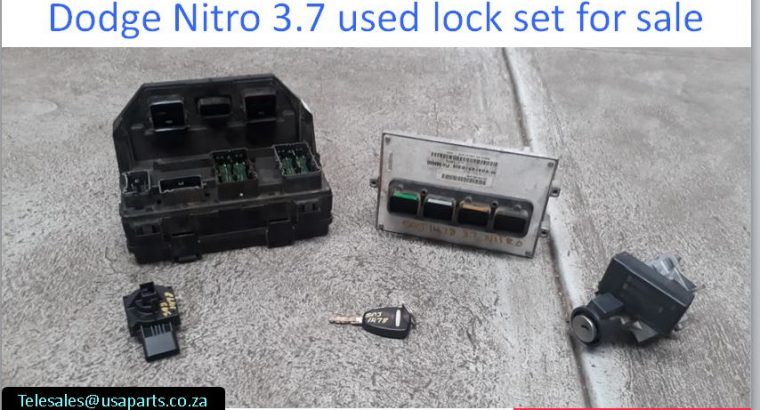Dodge Nitro 3.7 2007-13 used lock set for sale
