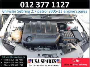 Chrysler Sebring 2.7 2005-13 used petrol engine parts for sale