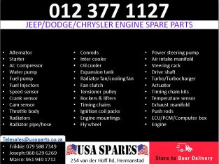 Jeep/Dodge/Chrysler used engine and engine spares for sale