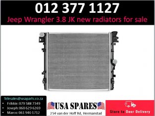 Jeep Wrangler 3.8 JK 2008-2018 radiators for sale