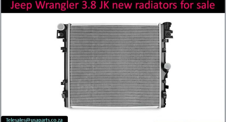 Jeep Wrangler 3.8 JK 2008-2018 radiators for sale
