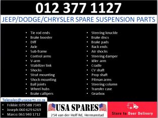 Jeep/Dodge/Chrysler new and used suspension spares for sale