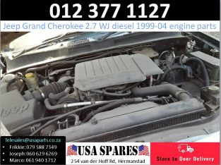 Jeep Grand Cherokee 2.7 WJ 1999-04 used diesel engine parts