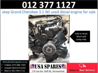 Jeep Grand Cherokee 3.1 WJ used diesel engine for sale