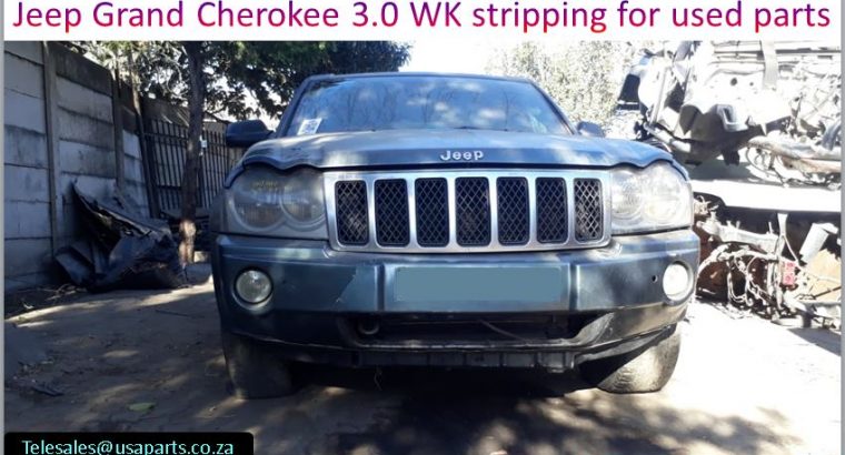 Jeep Grand Cherokee 3.0 Wk 2005-10 stripping for used parts
