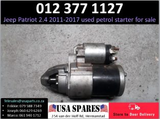 Jeep Patriot 2.0/2.4 2011-2017 used petrol starters for sale