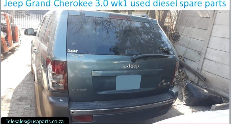 Jeep Grand Cherokee 3.0 Wk 2005-10 used diesel spare parts