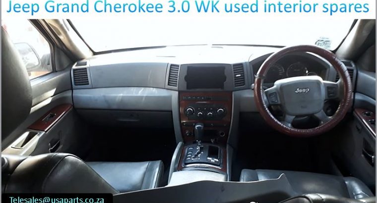 Jeep Grand Cherokee 3.0 WK 2005-10 used interior spares for sale