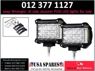 Jeep Wrangler JK 2008-19 side shooter LED pods for sale
