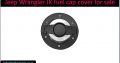 Jeep Wrangler JK 2008-19 silver fuel caps covers for sale