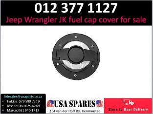 Jeep Wrangler JK 2008-19 silver fuel caps covers for sale