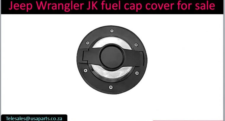 Jeep Wrangler JK 2008-19 silver fuel caps covers for sale