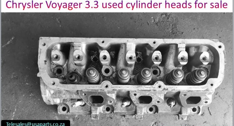 Chrysler Voyager 3.3 1999-07 used cylinder heads for sale