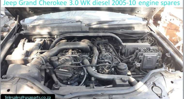 Jeep Grand Cherokee 3.0 WK 2005-10 used diesel engine parts