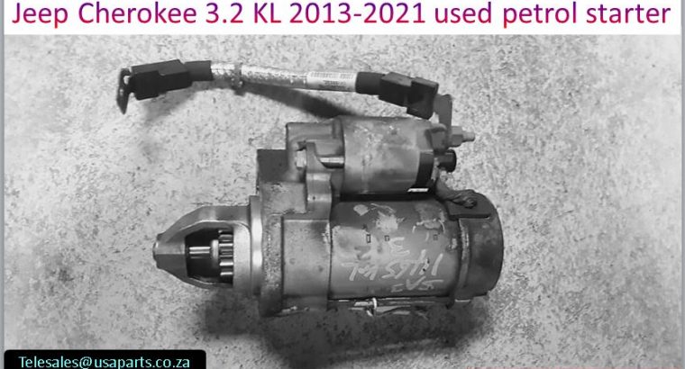 Jeep Cherokee 3.2 KL 2013-2019 used petrol starters for sale