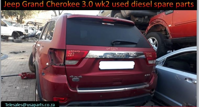 Jeep Grand Cherokee 3.0 Wk2 2011-19 used diesel spare parts