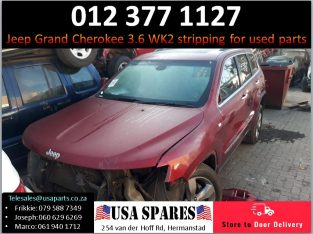 Jeep Grand Cherokee 3.6 Wk2 2011-19 stripping for used parts