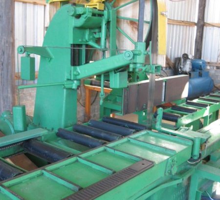 Vertical Breakdown Bandsaw with Log Carriage, DANCKAERT – MEM
