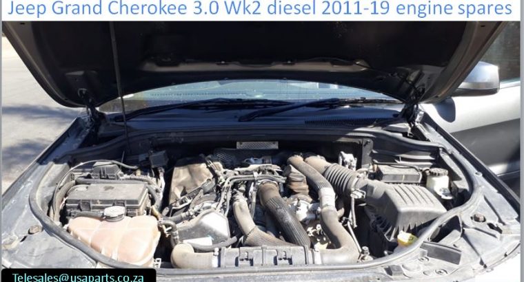 Jeep Grand Cherokee 3.0 WK2 2011-19 used diesel engine parts