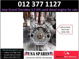 Jeep Grand Cherokee 3.0 WK used diesel engine for sale