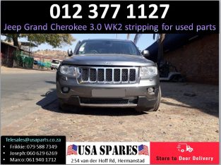 Jeep Grand Cherokee 3.0 Wk2 2011-19 stripping for used parts