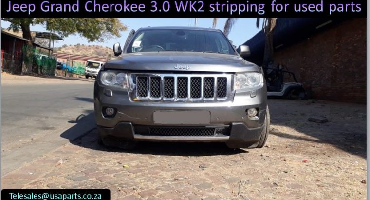 Jeep Grand Cherokee 3.0 Wk2 2011-19 stripping for used parts
