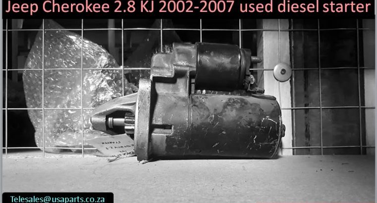Jeep Cherokee 2.8 KJ 2002-2007 used diesel starters for sale