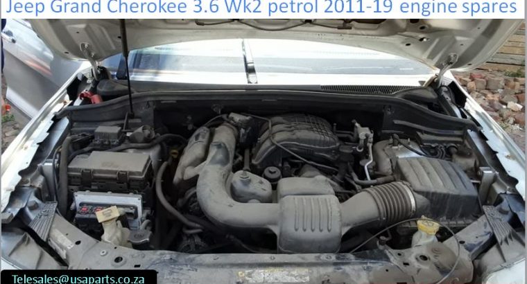 Jeep Grand Cherokee 3.6 WK2 2011-19 used petrol engine parts