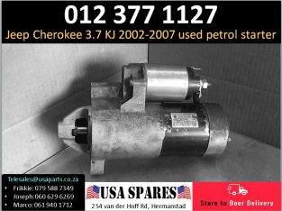 Jeep Cherokee 3.7 KJ 2002-2007 used petrol starters for sale