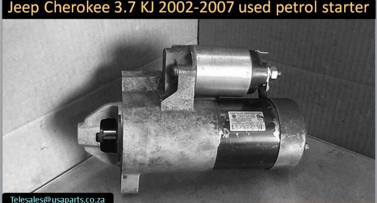 Jeep Cherokee 3.7 KJ 2002-2007 used petrol starters for sale
