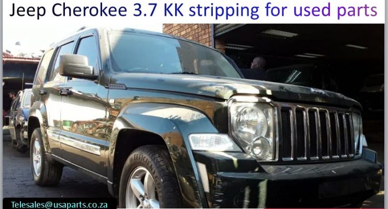 Jeep Cherokee 3.7 KK 2008-13 stripping for used parts
