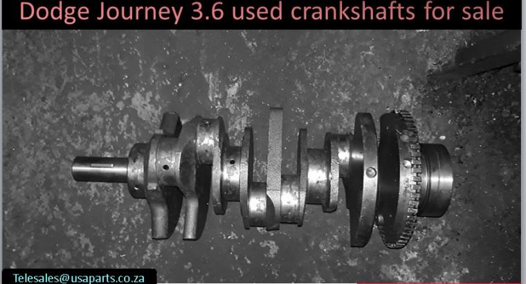 Dodge Journey 3.6 2007-19 used crankshafts for sale