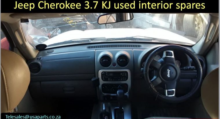 Jeep Cherokee 3.7 KJ 2002-07 used interior spares for sale